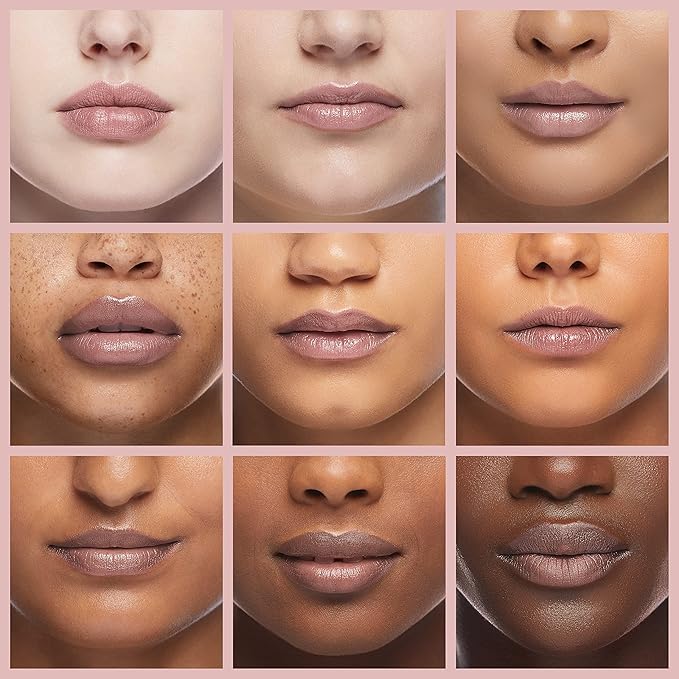 Pure Illumination Light-Up Lip Gloss with LED-Lit Applicator Brush + Side Mirror, Non-Sticky, Moisturizing Hydrating Lip Glosses with Lanolin, Jojoba Oil, & Vitamin E, Cosmic Latte