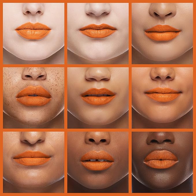 Palladio Lip Stain, Hydrating and Waterproof Formula, Matte Color Look, Longlasting All Day Wear Lip Color, Smudge Proof Natural Finish, Precise Chisel Tip Marker, Rose