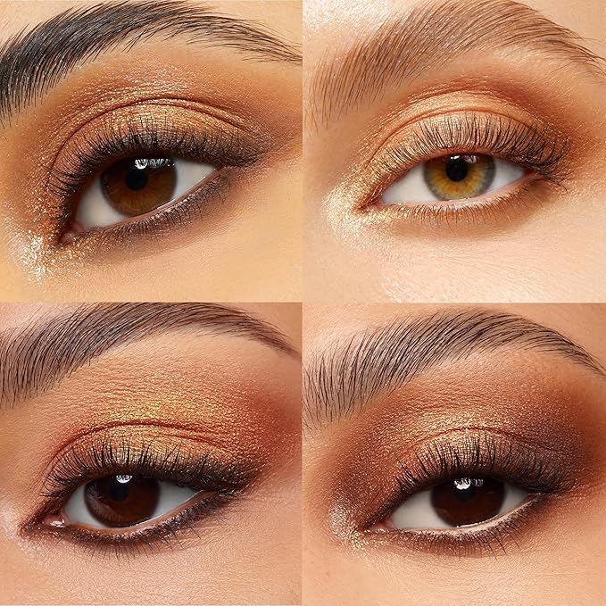 ColourPop Golden Hour Eyeshadow Palette - Sunset Tone Eye Makeup Palette with Duo-Chrome, Metallic, Matte Sparkle & Glitter Finishes - High-Pigment Eye Makeup with a Long-Wearing Formula (0.67 oz)