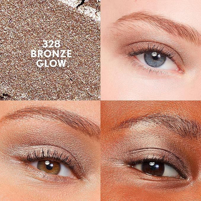 CoverGirl Clean Eye Color, Bronze Glow, Eyeshadow Sticks, Ultra Creamy Formula, Lightweight, Buildable Formula, Lasts All Day, Smudge-Proof, 0.05oz