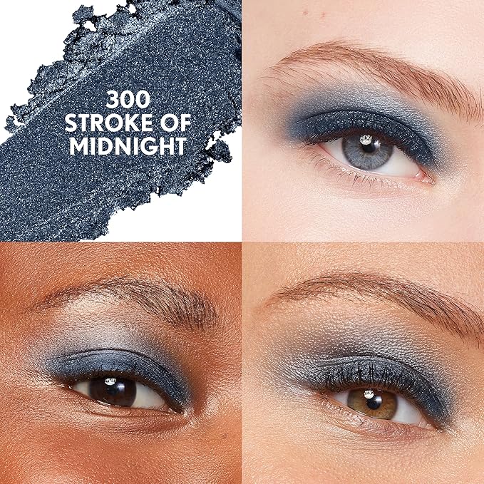 CoverGirl Clean Multiline Eyeshadow Pencil, 300 Stroke Of Midnight, Vegan Formula, Shimmer Eyeshadow, Easy Application, Glides on Effortlessly, Blends Perfectly, 0.05oz